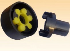 山東MLL-I型分體式制動輪梅花形彈性聯軸器